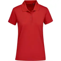 Ladies Wynn Golf Shirt Red New